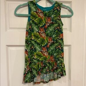 Posh Peanut Jungle Tiger Print 4T dress
